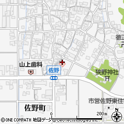 石川県能美市佐野町ヲ33周辺の地図