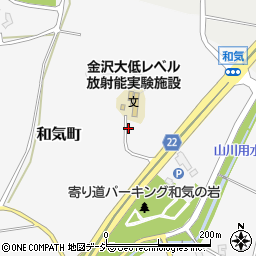 石川県能美市和気町オ周辺の地図
