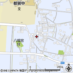 栃木県栃木市都賀町家中5855周辺の地図