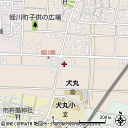 石川県小松市蛭川町甲316-4周辺の地図
