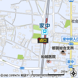 栃木県栃木市都賀町家中5906周辺の地図