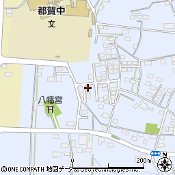 栃木県栃木市都賀町家中5855-9周辺の地図