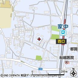 栃木県栃木市都賀町家中5885周辺の地図