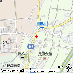 石川県小松市長田町ヨ周辺の地図