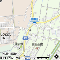 石川県小松市長田町（ヨ）周辺の地図