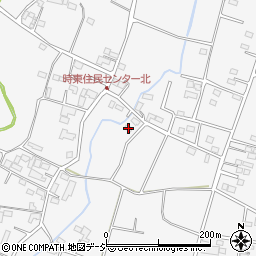 群馬県前橋市富士見町時沢1293周辺の地図