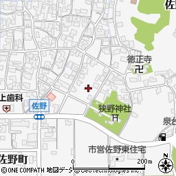 石川県能美市佐野町ヲ73周辺の地図