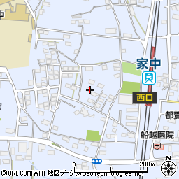 栃木県栃木市都賀町家中5884周辺の地図