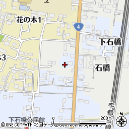 栃木県下野市下石橋708周辺の地図