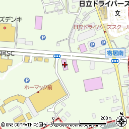 ピンクパンサー那珂店１号館周辺の地図