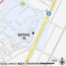 石川県小松市坊丸町甲周辺の地図