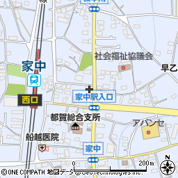 栃木県栃木市都賀町家中5970周辺の地図