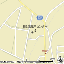 生坂村児童館周辺の地図