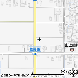 石川県能美市佐野町ニ66周辺の地図