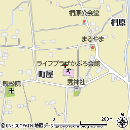 長野県北安曇郡松川村町屋周辺の地図