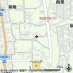 長野県埴科郡坂城町新地周辺の地図