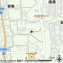 長野県坂城町（埴科郡）新地周辺の地図
