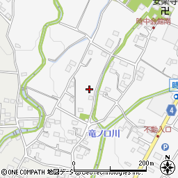 群馬県前橋市富士見町時沢212周辺の地図