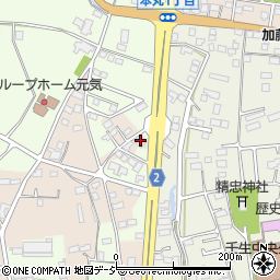 有限会社増田屋　本店周辺の地図