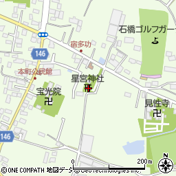 栃木県河内郡上三川町多功1519周辺の地図