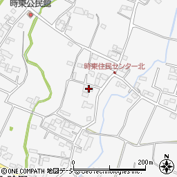 群馬県前橋市富士見町時沢1080-1周辺の地図
