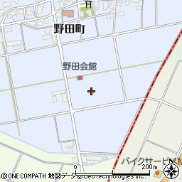 石川県小松市野田町（丙）周辺の地図