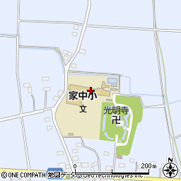 栃木県栃木市都賀町家中2740周辺の地図