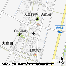石川県小松市大島町（乙）周辺の地図