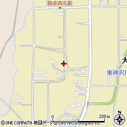 群馬県前橋市大前田町740-1周辺の地図