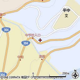 富山県南砺市下梨2周辺の地図