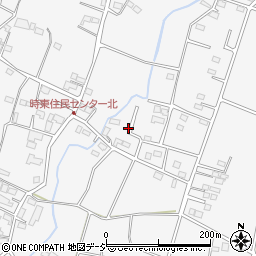 群馬県前橋市富士見町時沢1328周辺の地図