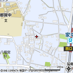栃木県栃木市都賀町家中5875周辺の地図