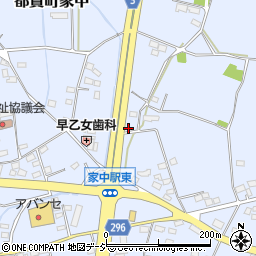 栃木県栃木市都賀町家中2415周辺の地図