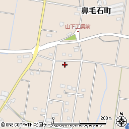 群馬県前橋市鼻毛石町1087-3周辺の地図