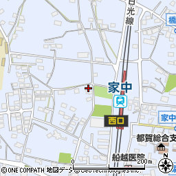 栃木県栃木市都賀町家中5878周辺の地図