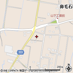 群馬県前橋市鼻毛石町1078-4周辺の地図