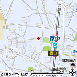 栃木県栃木市都賀町家中5878-3周辺の地図