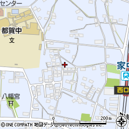 栃木県栃木市都賀町家中5809周辺の地図