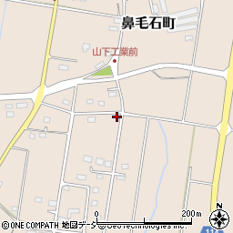 群馬県前橋市鼻毛石町1087周辺の地図