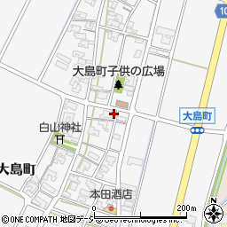石川県小松市大島町カ周辺の地図