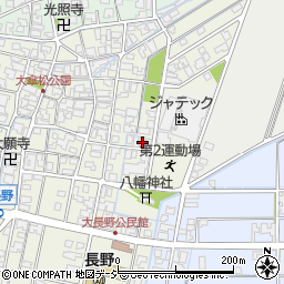 石川県能美市大長野町ロ58周辺の地図