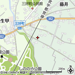 栃木県下都賀郡壬生町藤井1712-2周辺の地図