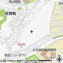 石川県能美市佐野町甲周辺の地図