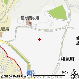 石川県能美市和気町（ヤ）周辺の地図