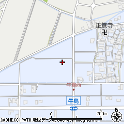 石川県能美市牛島町（ヨ）周辺の地図