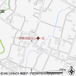 群馬県前橋市富士見町時沢1256-2周辺の地図