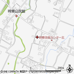 群馬県前橋市富士見町時沢1078周辺の地図