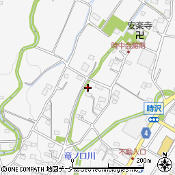 群馬県前橋市富士見町時沢176-1周辺の地図