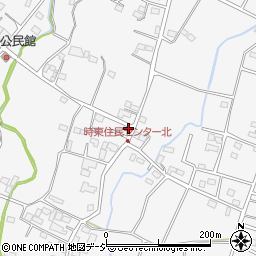 群馬県前橋市富士見町時沢1068周辺の地図