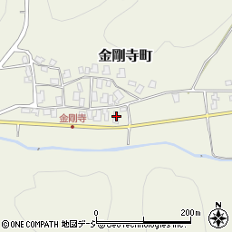 石川県能美市金剛寺町丁195周辺の地図